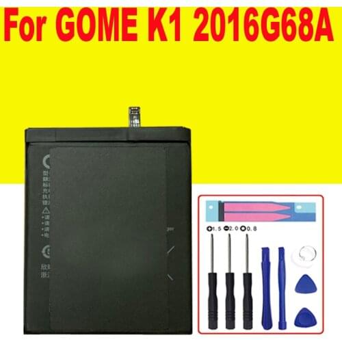 3500mAh/13.475Wh GM01A Replacement Battery For GOME K1 2016G68A smartphone Built-in Li-ion bateria+USB cable+toolkit