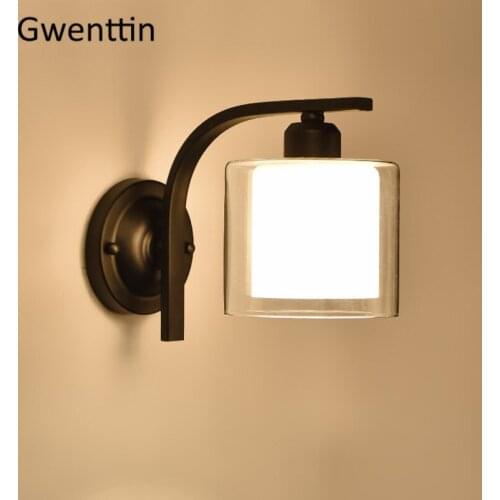 Modern Wall Lamp Mirror Wall Lights for Home Decor Sconces Living Room Bedroom Lamp LED Light Fixtures Loft Industrial Luminaire