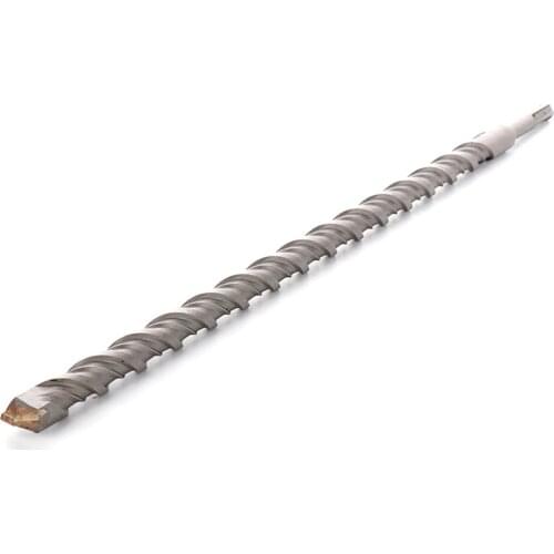 450 mm Length Round Handle Drill SDS Plus Double Groove 135 ° Twist Drill For Use In Masonry Granite Concrete Tile