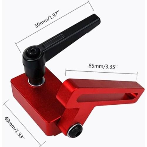 30 Type Miter Track Stop for T-Slot T-tracks Aluminum Alloy Woodworking DIY Tool 62KD