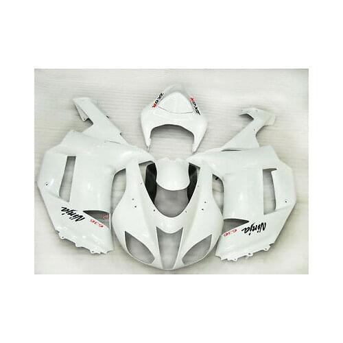 Wotefusi Motorcycle Bodywork Fairing ABS Painted Set For ZX 6R Ninja 2007 2008 (A)