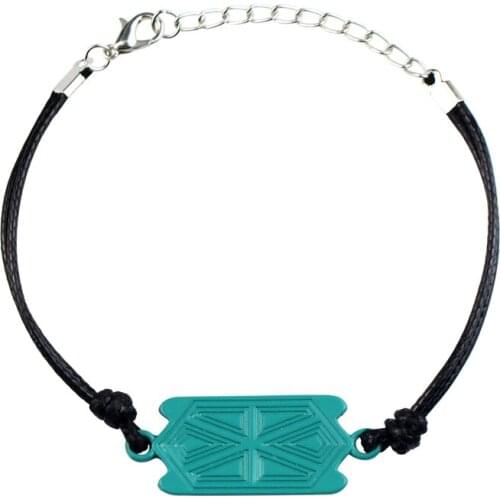 Anime Turtle Ladybug Bracelet Rope Ladybug Charm Bracelets Trendy Jewelry Green Comic Cute Friendship Bracelet Women Gift