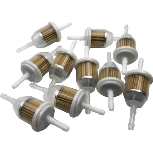 10Pieces Fuel Filters for Club Car 1013684 1014522 102003201 E-Z-GO 72084-G01 Cart