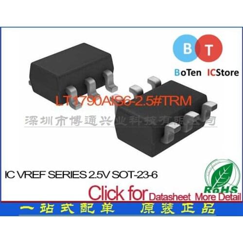 100% new original 1.25V 2.5V 3V 4.096 5V LT1790AI LT1790AIS6-1.25 LT1790AIS6-2.5 LT1790AIS6-3 LT1790AIS6-5 LT1790AIS6-4.096