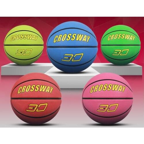 5# Good elasticity Rubber Basketball For teenager
