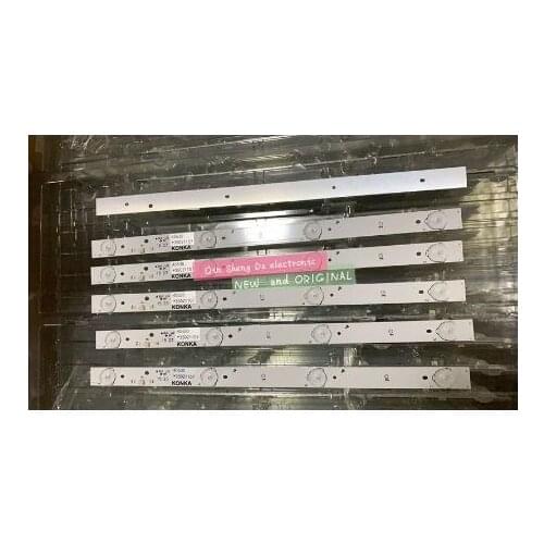 6 PCS/lot 4 Lamp*6V New led backlight bar For Konka Dl4053 40l2500 40l1500 35021107 Toshiba 40 l1500 35021107 40630