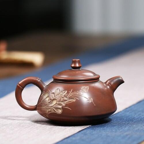 260ml nixing teapot filter Kettle handmade nixing clay customized gifts authentic Qingfeng Chinese Teapot theiere