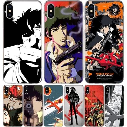 Cowboy Bebop See you Space Cover Phone Case For Iphone 11 12 Mini Pro 7 6 X 8 6S Plus XS MAX + XR 5S SE 10 9 Art TPU Coque Capa