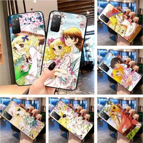 Cute Princess Manga Candy Phone Case for Huawei Honor 30 20 10 9 8 8x 8c v30 Lite view 7A pro