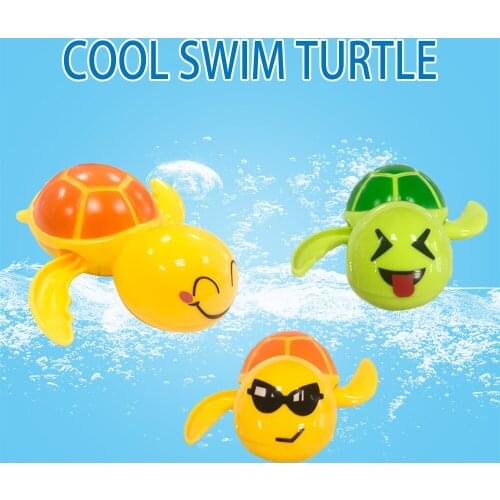 Baby Bathing And Water Playing Toys Floating Cool Swimming Turtle Bathing Baby Interactive Educational Toys