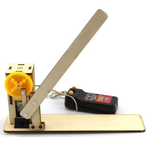 DIY Remote Control Electric Blocking Gate Kids Science Toys Experiment Kits Creative STEM Education Innovation School Project