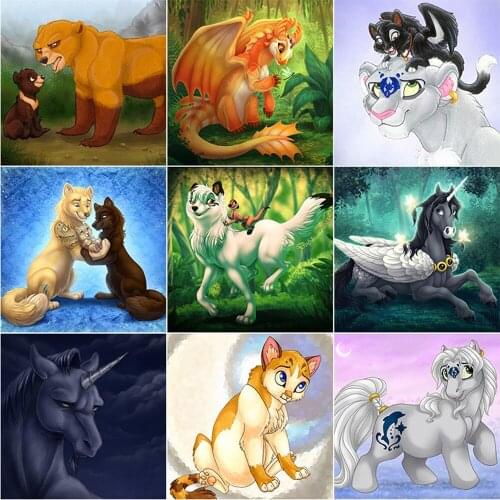 Disney 5d Diy Cartoon Lion King Film Diamond Painting Diamond Embroidery Full Kits Needlework Rhinestone Mosaic Home Decoration