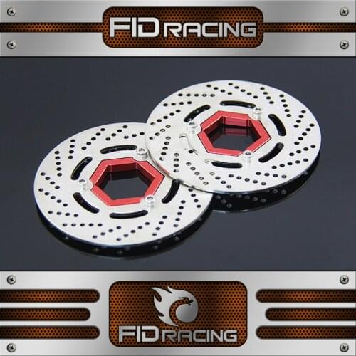 FID Racing Brake discs for Fid Baja 4 four wheel hydraulic braking HPI KM BAJA RC CAR Upgrade Parts