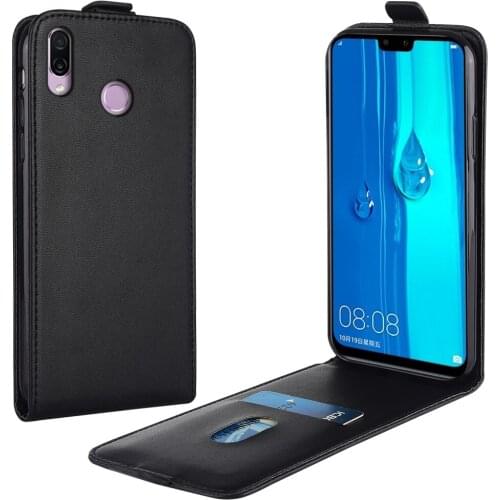 Flip Leather Case for Huawei Y9 2019 JKM-LX1 JKM-LX2 JKM-LX3 JKM-AL00 Vertical Cover for Y9 y9 2019 Case Phone Bag