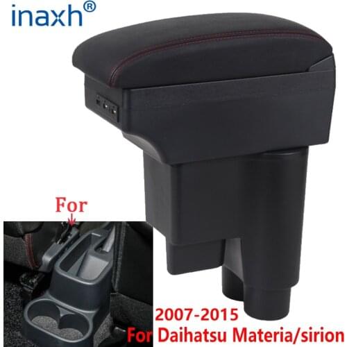For Daihatsu sirion Armrest For Daihatsu Materia Car Armrest box central Store content Storage box Arm Auto parts 2007-2015