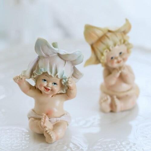 Silicone Mold Super Cute Little Baby Home Decorations Molds PRZY 2 Styles Handmade for Cake Decorations Aroma Stone Flowers 001