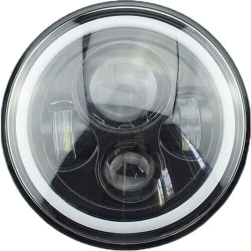 Motorcycle LED Headlight 12V 45W super bright motorbike headlamp 6500k Moto auxiliary driving lights Work Spot Lights fog lamp