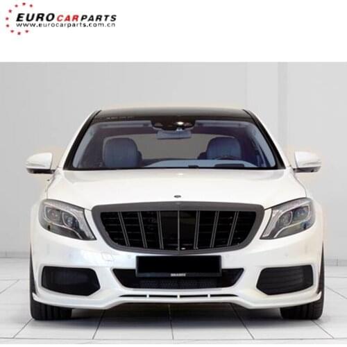 W222 front grille for MB S-class W222 2014-2018year S63 B-style front grille w222 may grille