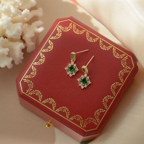 Xinbada Fashion Jewelry S925 Silver Needle Micro-inlaid Zircon Luxury Earrings for Woman Shine Holiday Daily Stud Earring