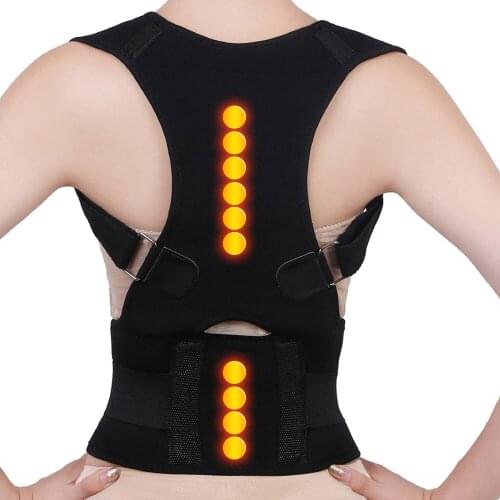10 Magnets Shoulder Straps Posture Corrector Orthopedic Straightener Back Support Brace Slouching Corrective Spine Brace Belt