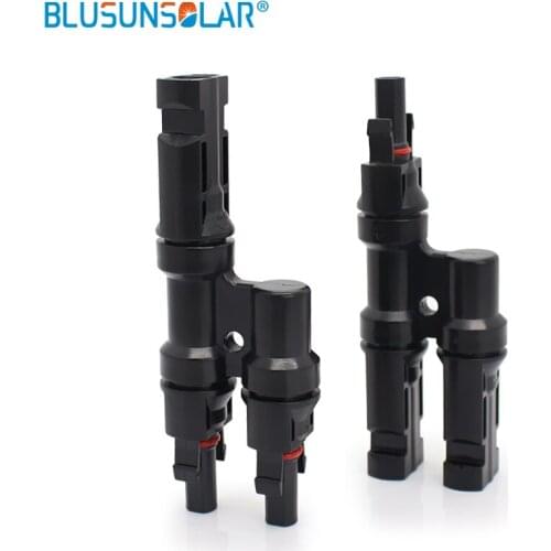 20 pairs/lot TUV Approval IP67 Solar PV Parallel Branch Splitter Solar Panel Cable Solar T Branch Connector TF0162