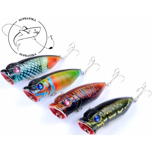 4Pcs/lot Wobblers Fishing Bait Lures Plastic Hard Bait Isca Artificial Minnow Hard Baits With 2 Hooks For Sea Fishing Tackle