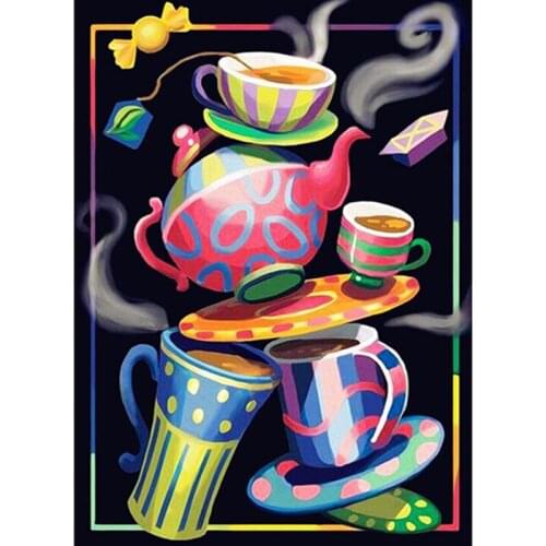 Diamond Painting Cup New Arrivals Diamond Embroidery Cartoon Full Square Drill Diamond Mosaic Sale Cross Stitch Kits Gift ll511