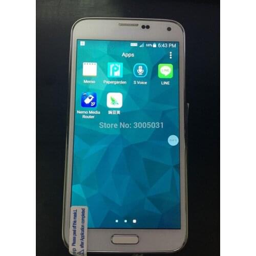 Free shipping dhl +G900F nemo handy & NMR , support Cat4 /Volte ,polqa and qesq MOS .. ect test