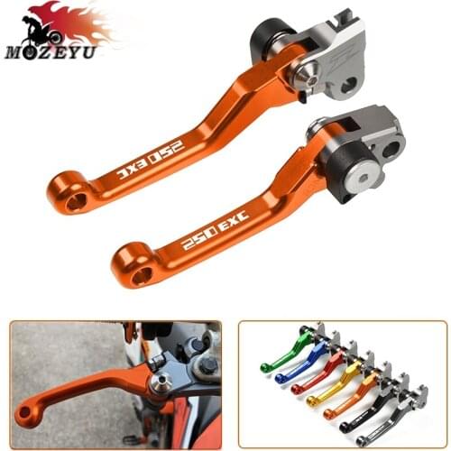 CNC Dirt Bike FLEX Pivot Brake Clutch levers Motocross Motorbike For 250EXC 250 EXC 2006-2013 2012 2011 2010 2009 2008 2007