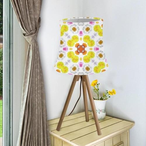 Flowers Pettern Design Table Lamp Shade Elastic Light Cover For Floor Lamp Table Lamp Customize