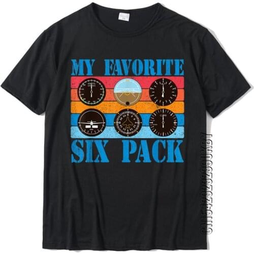 Funny Retro Vintage Airplane Aviation Pilot Gift T-Shirt Personalized Tops Shirts Cotton Men Tshirts Personalized Graphic