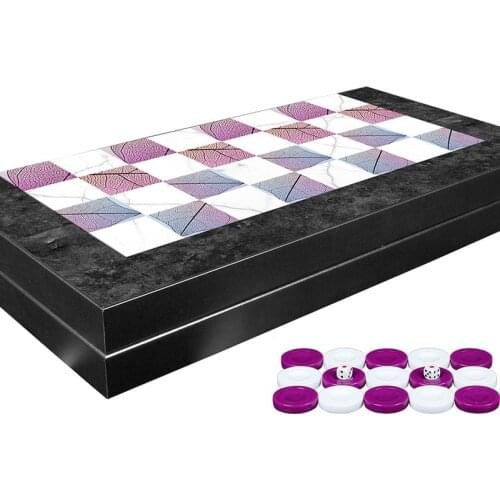 Classic Spring Board Game Luxury Backgammon Set