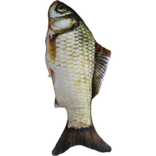 20cm Catnip Catmint Cat Favor Simulation Fish Cat Toys Fish Shape Scratching Post Short Plush For Pet Product Supplies