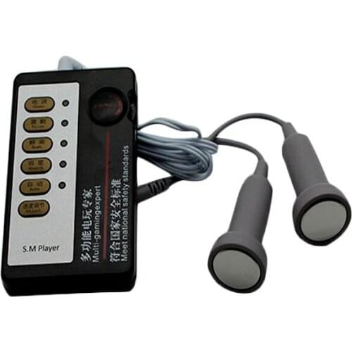 Electric Shock Masturbator Stick Breast Nipple Massage Clitoris Penis Stimulator Flirting Electro Magic Wand For Couples Sextoys