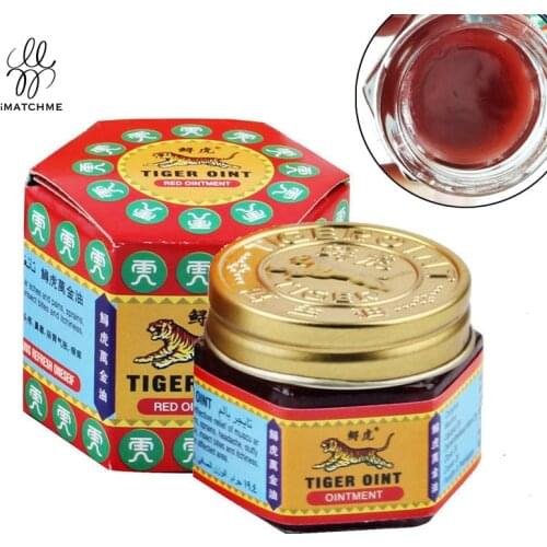​iMATCHME Thai Tiger Ointment Muscle Pain Relief Quickly&Effectively Relieve Joint Pain Headache Mosquito Bites Health Products