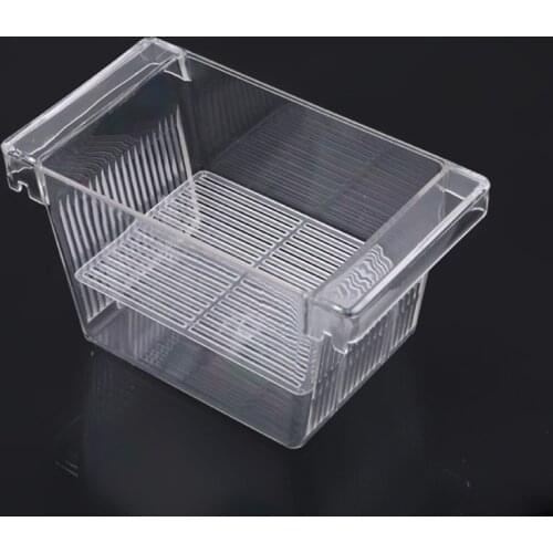 Multifunctional Double Sucker Fish Breed Self-floating Isolation Box Incubator Nursery Fry Hatchery Tank Aquarium Accessory