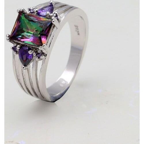 Fashion jewelry 2016 wedding Luxury Bijouterie colorful crystal vintage engagement jewelry love women Bague rings Distribution