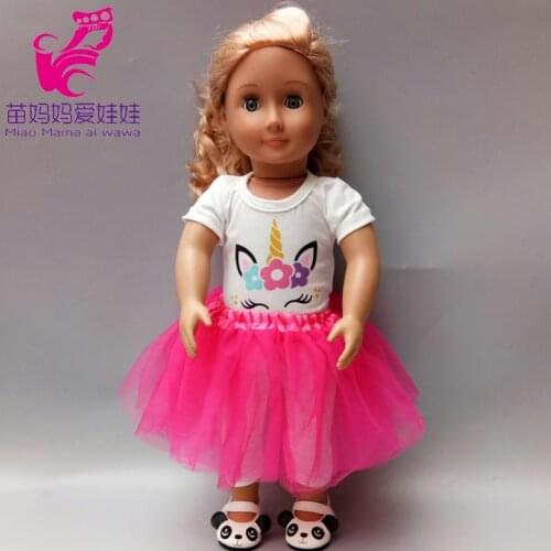 New born baby Doll clothes pants shirt lace skirt for 18 inch 45cm american dolls outfit toys wear