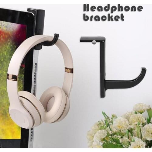 Earphones Stand Rack Wall Hook PC Monitor Headset Holder Accessories Universal 100% Brand New More Cleaner and Neat