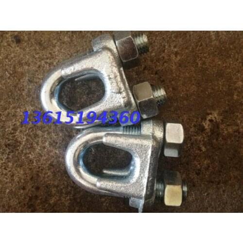 Direct wire rope rope chuck M40 card card head M40 galvanized rope buckle rope buckle M40