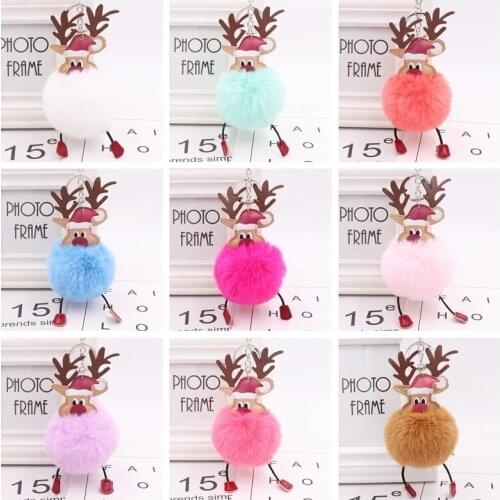 Merry Christmas Gift for Women Santa Claus Deer Toys Tree Drop Ornaments Decoration New Year 2021 Home Decor Present Reindeer