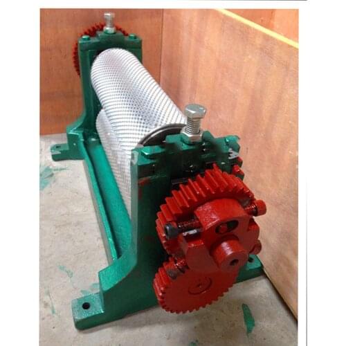 Manual beeswax comb foundation machine BFM-250M Manual nest base machine Roller aluminum alloy base gold nest machine