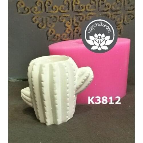 Cactus flower pot silicone mold