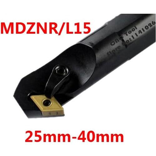 Angle 93 1PCS S25S-MDZNR15 S32T-MDZNR15 S40T-MDZNR15 MDZNL15 20mm 25mm 32mm Right/Left CNC Turning Lathe tools