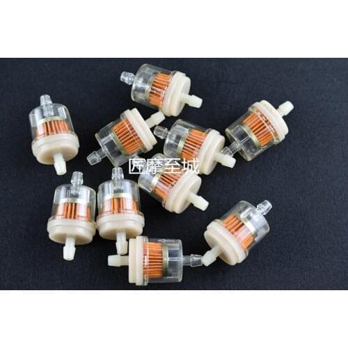 10pcs Universal Motocross ATV Dirt bike Off Road Motorcycle Fuel Filter Replacement Accessories for Honda Kawasaki Yamaha
