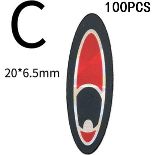 Flash Flat Sticker Simulated fisheye Back Glue 3D Fishing Eyes Realistic Kit