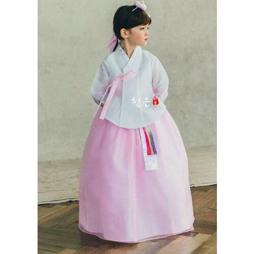 Premium Korean Tradtional Girl Hanbok Dress Birthday Party Korean Dolbok Korean Fashion Clothing Korean Dress