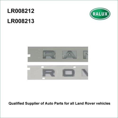 LR008212 LR008213 rear brand car stickers for Range Rover 02-09/10-12 auto name plate aftermarket parts China supply