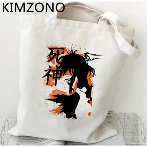 Zaraki Kenpachi Bleach Ichigo shopping bag recycle bag shopper handbag canvas eco shopper bag sac cabas string cabas