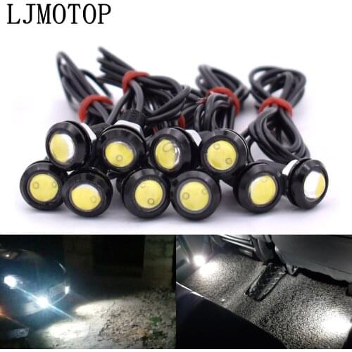 10 Piece Eagle Eye LED Reverse Backup Light DRL Daytime Running Light For Yamaha YZF R25 YZF R6 YZF 600R FZR 600 FZ600 TRX850